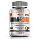 BCAA  5000 -Lim�o - 60 tabletes - Coach