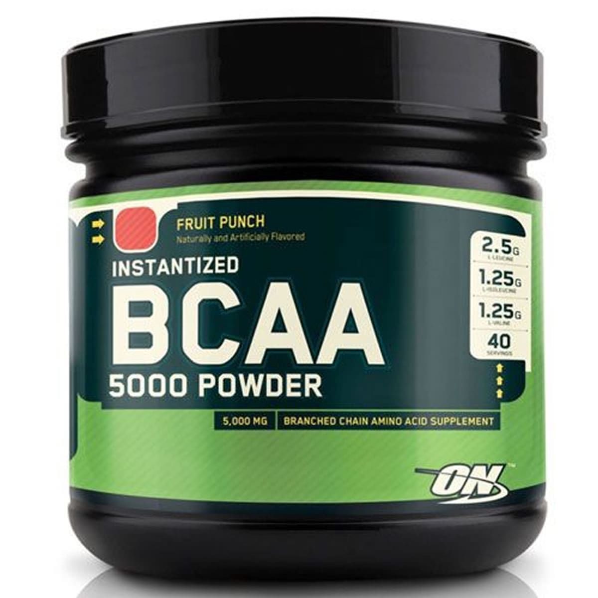 BCAA 5000 Powder - Fruit Punch 380g - Optimum Nutrition*** Data Venc. 28/02/2023