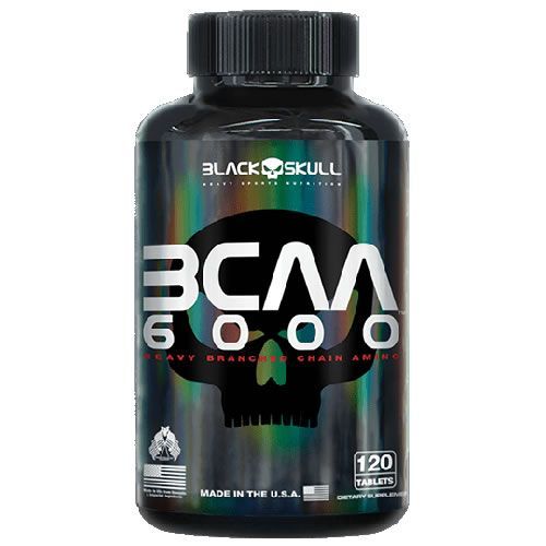 BCAA 6000 - 120 Tablets - Black Skull