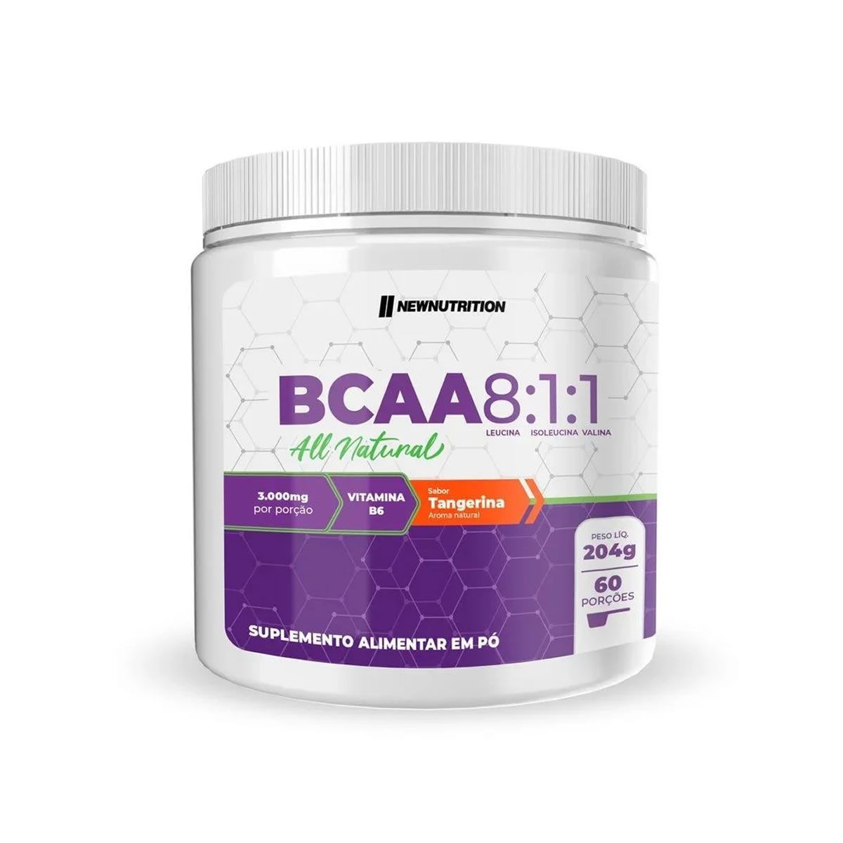 Bcaa 8:1:1 - 204g Tangerina - NewNutrition