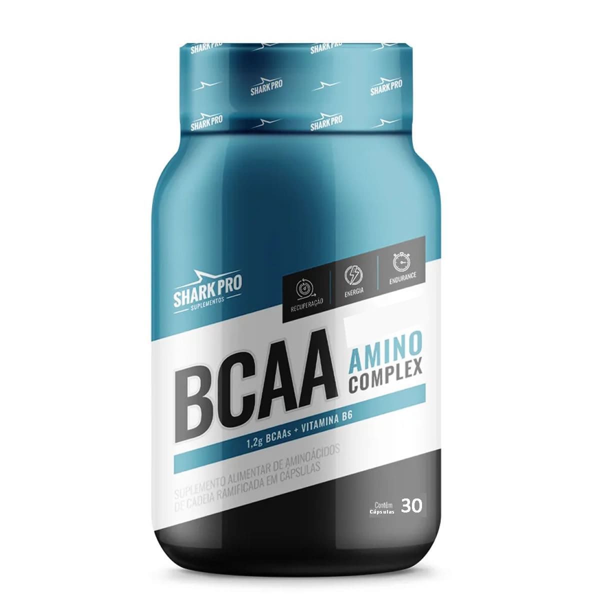 Bcaa Amino Complex - 30 C�psulas - Shark Pro*** Data Venc. 05/09/2025