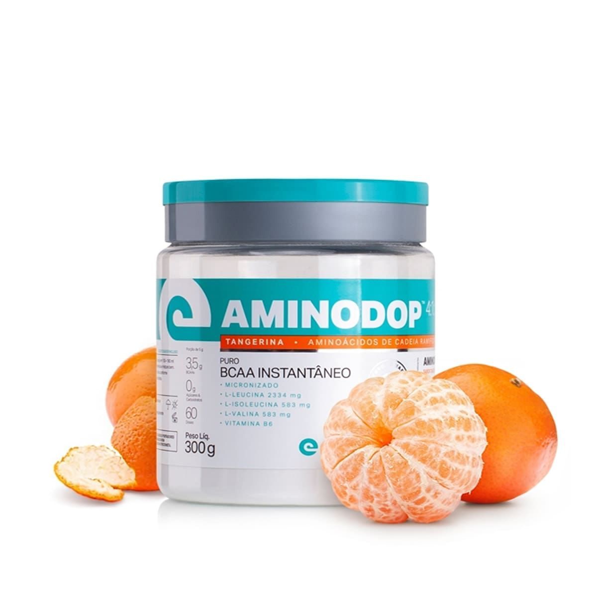 Bcaa Aminodop 4:1:1 - 300g Tangerina - ElementoPuro*** Data Venc. 03/01/2022