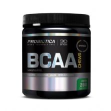BCAA Chews Mastig�vel - 200 Tabletes Lim�o - Probi�tica