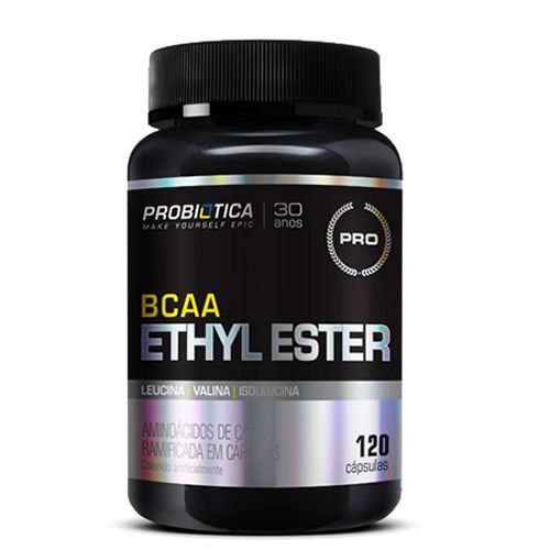 BCAA Ethyl Ester Pro - 120 c�psulas - Probi�tica