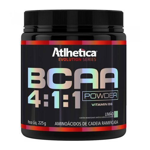 BCAA  Evolution Series 4:1:1 Powder - 225g Lim�o - Atlhetica Nutrition