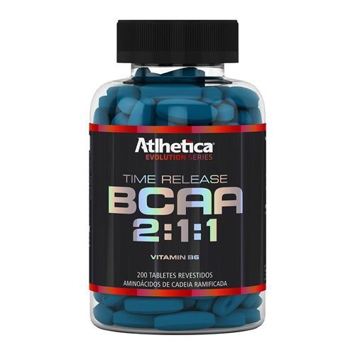 BCAA Evolution Series Time Release 2:1:1 - 200 Tabletes - Atlhetica Nutrition