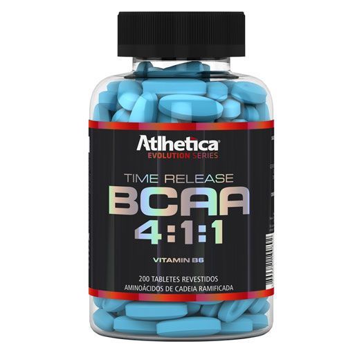 BCAA Evolution Series Time Release 4:1:1 - 200 Tabletes - Atlhetica Nutrition