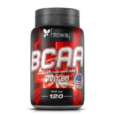 Bcaa + VitB6 500mg - 120 C�psulas - Fitoway