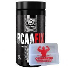 Bcaa Fix Darkness - 120 tabletes + Porta C�psula - Integralm�dica