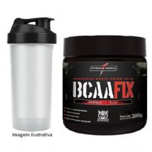 BCAA Fix Power Darkness 300g Neutro + Coqueteleira - IntegralM�dica