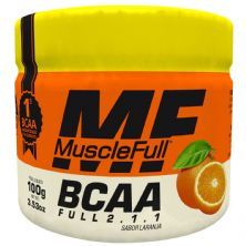 Bcaa Full 2.1.1 - 100g Laranja - MuscleFull
