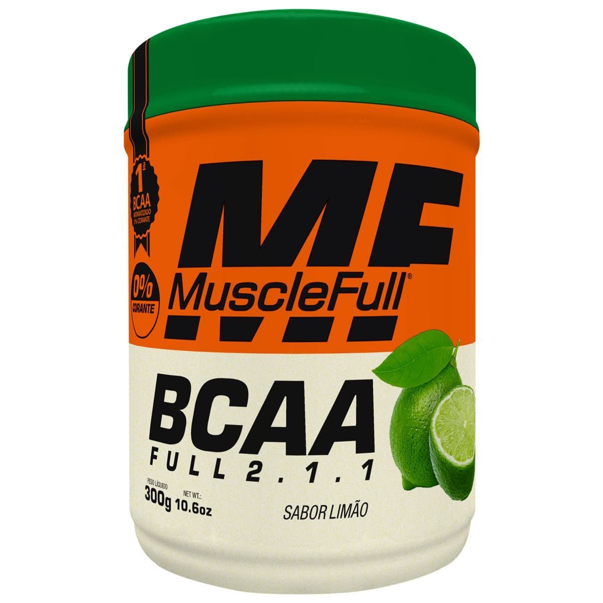 Bcaa Full 2.1.1 - 300g Lim�o - MuscleFull