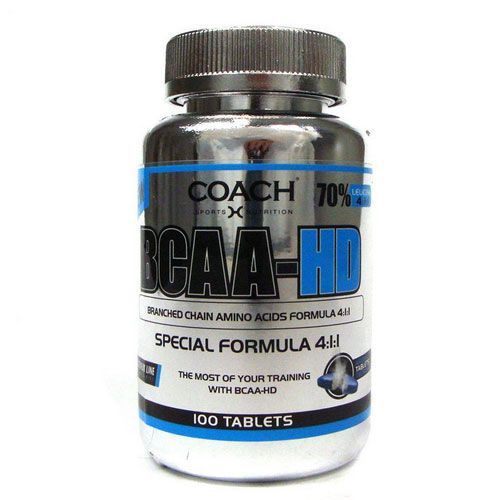 BCAA HD - Baunilha - 100 tabletes - Coach