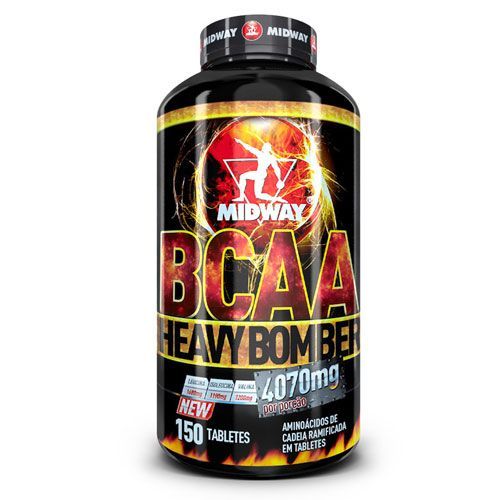 BCAA Heavy Bomber - 150 Tabletes 300g - Midway
