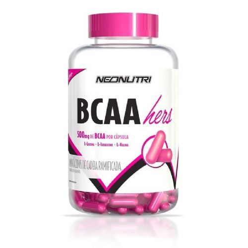 Bcaa Hers 500Mg - 120 C�psulas - NeoNutri