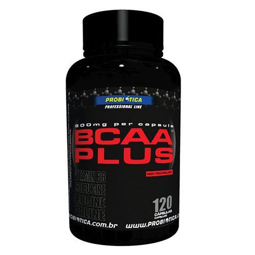 BCAA Plus - 120 C�psulas antigo - Probi�tica