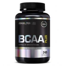 BCAA Plus - 240 C�psulas - Probi�tica