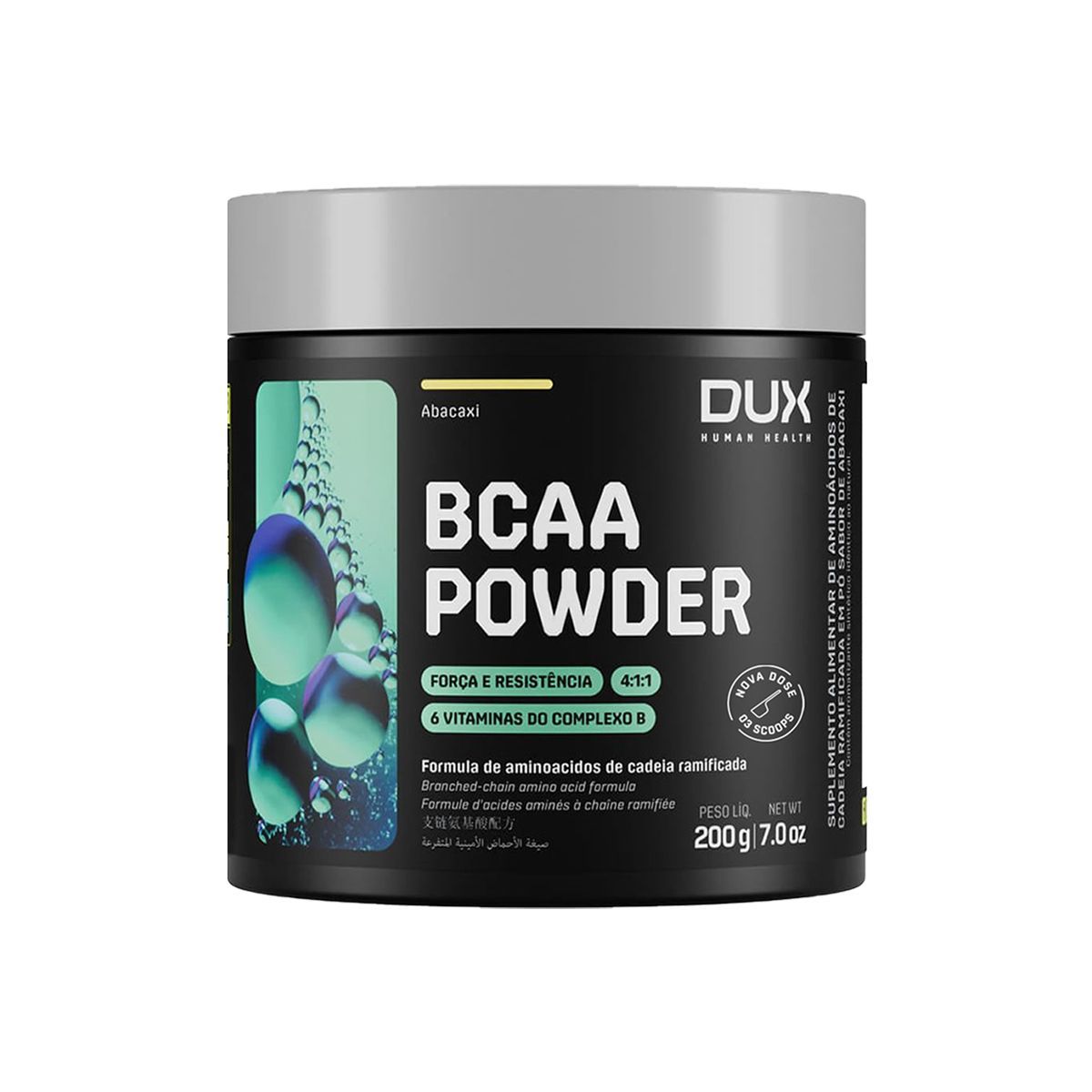 Bcaa Powder - 200g Abacaxi - Dux Nutrition