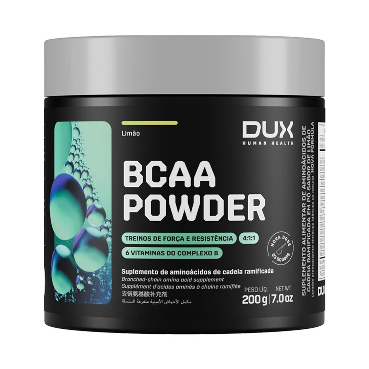 Bcaa Powder - 200g Lim�o - Dux Nutrition