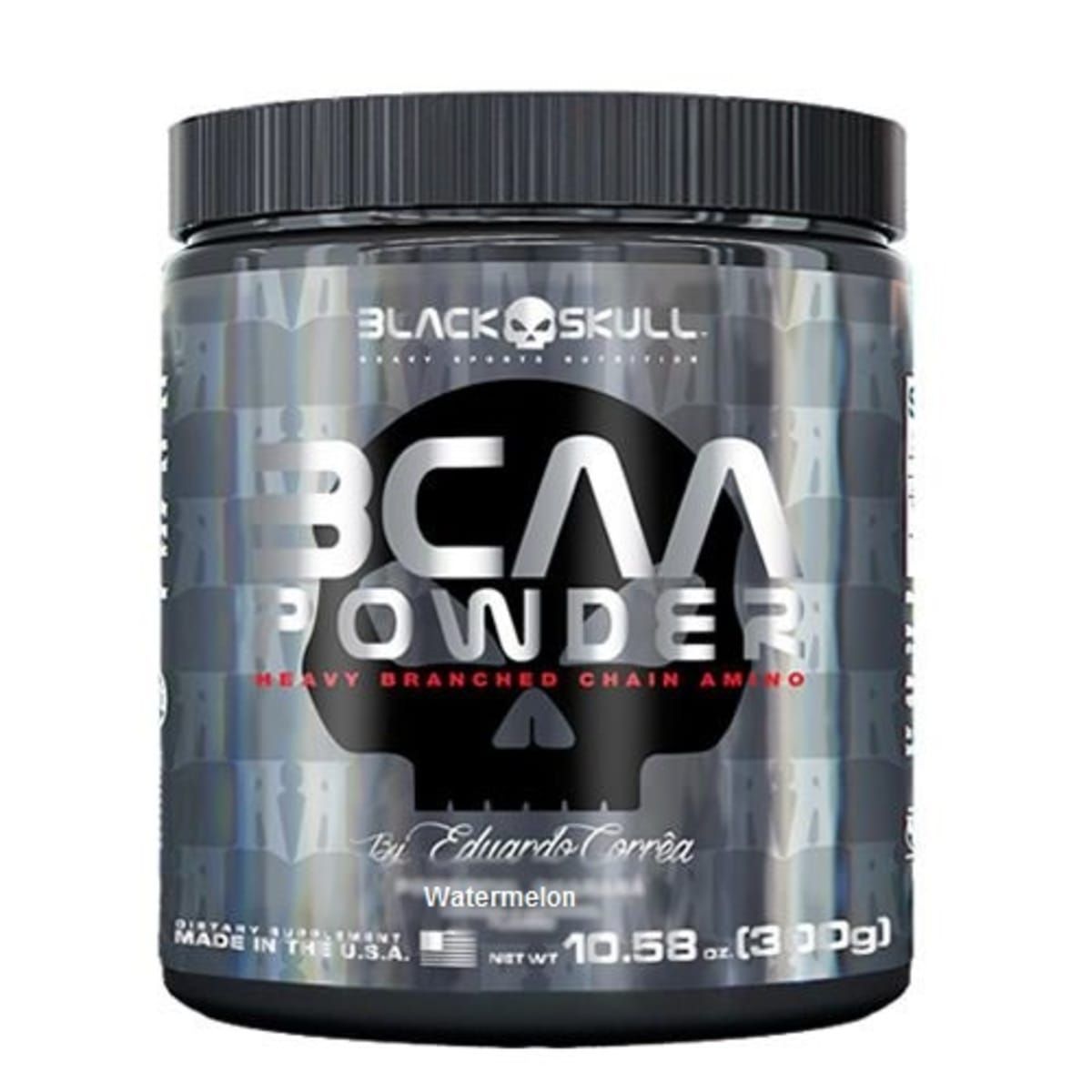 BCAA Powder - 300g Watermelon - Black Skull*** Data Venc. 30/09/2021