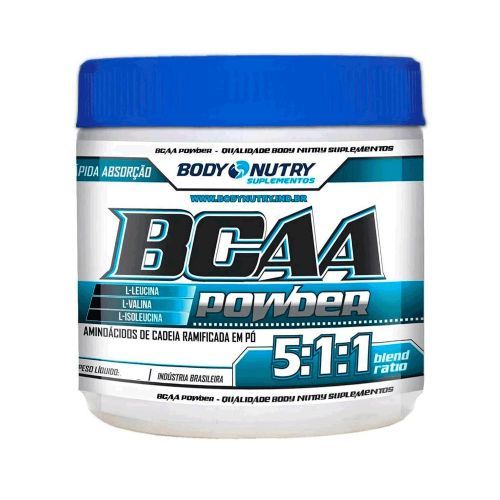 BCAA Powder 5: 1:1 - 120g - Body Nutry