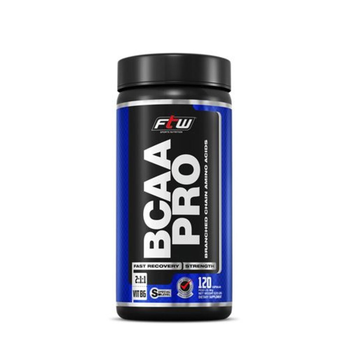 Bcaa Pro 2:1:1 - 120 C�psulas - FTW