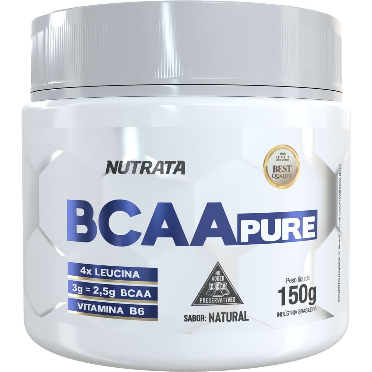 BCAA Pure - 150g Natural - Nutrata*** Data Venc. 30/6/23