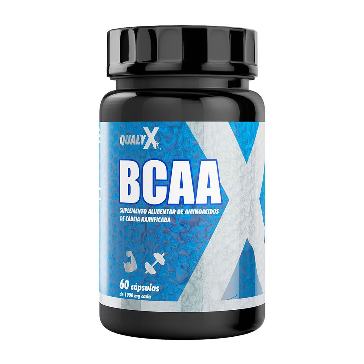 BCAA Qualy X - 60 C�psulas -  QualyNutri*** Data Venc. 03/11/2023