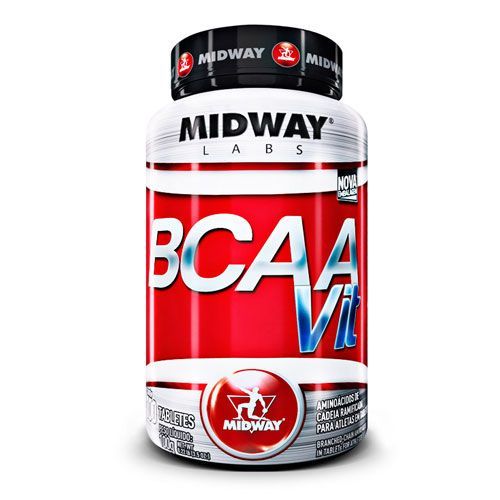 BCAA Vit - 100 tabletes - Midway