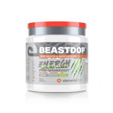 BeastDop Energy Pr� Treino - 300g Match� com Lim�o - ElementoPuro