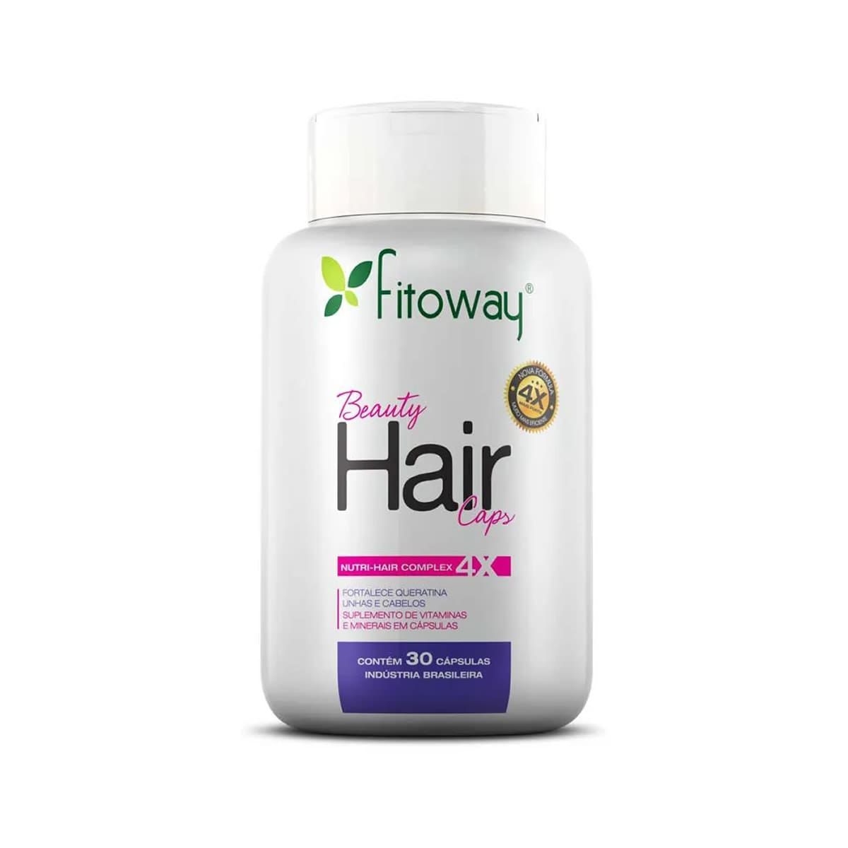 Beauty Hair - 30 C�psulas - Fitoway