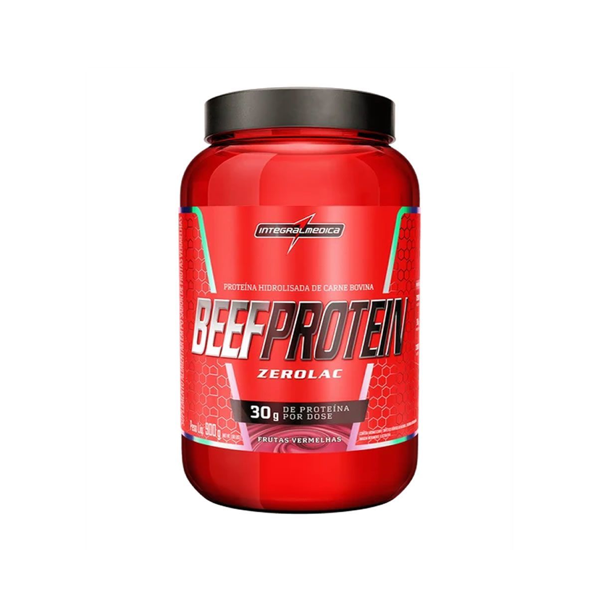 Beef Protein - 900g Frutas Vermelha - Integral M�dica