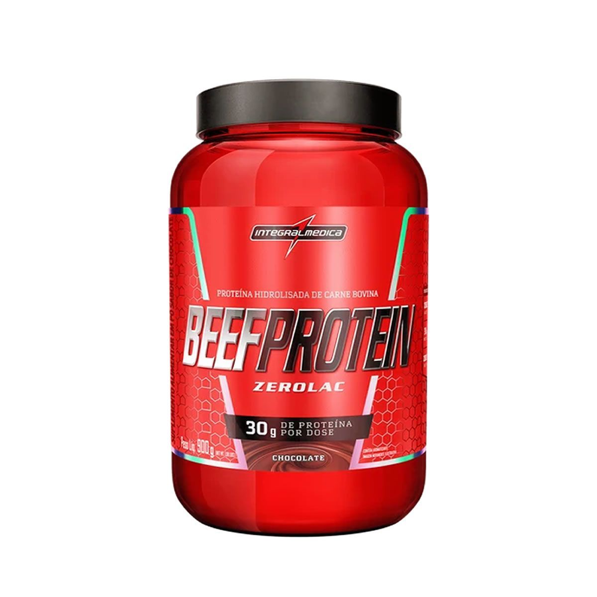 Beef Protein Zerolac - 900g Chocolate - Integral M�dica