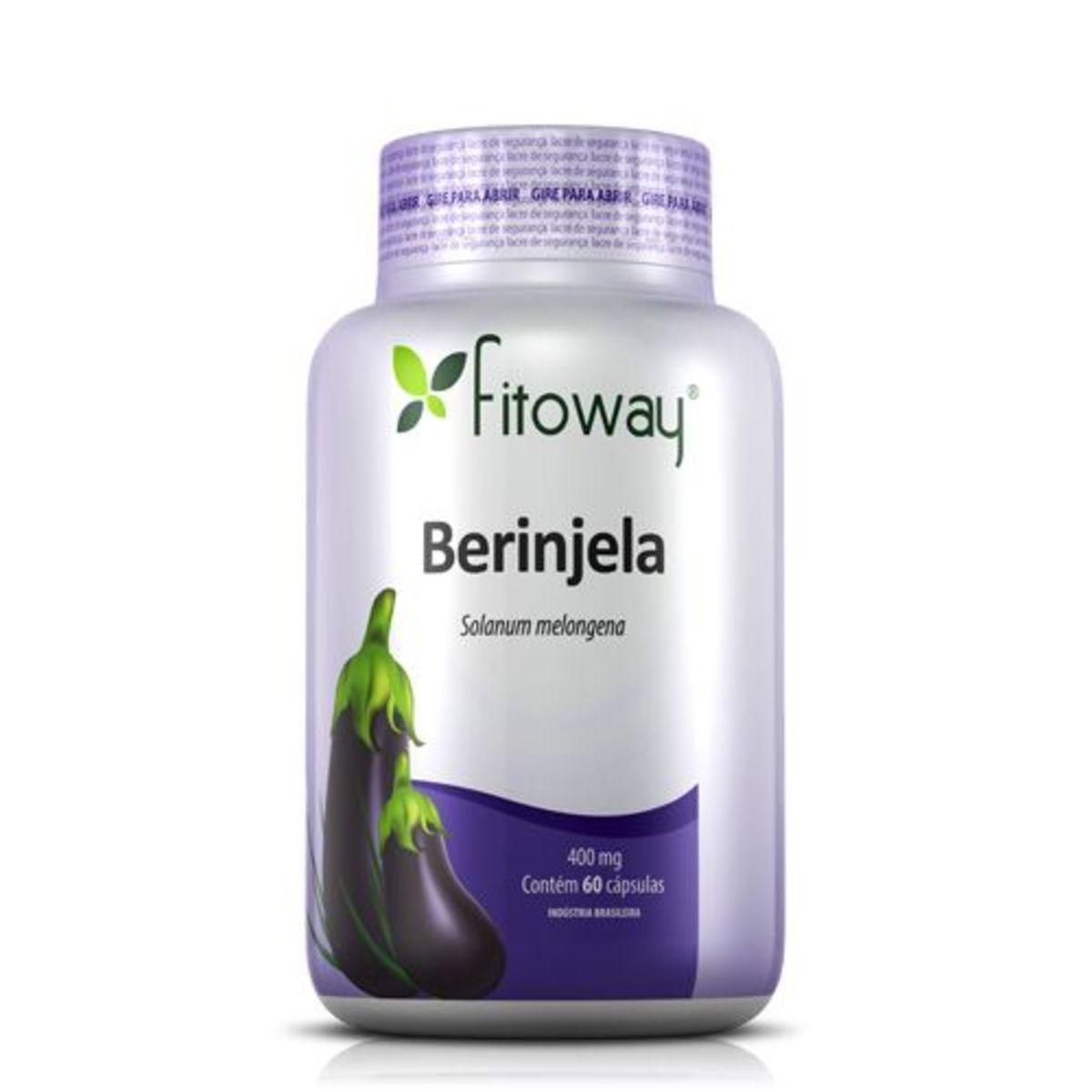 Berinjela 400Mg - 60 C�psulas - Fitoway