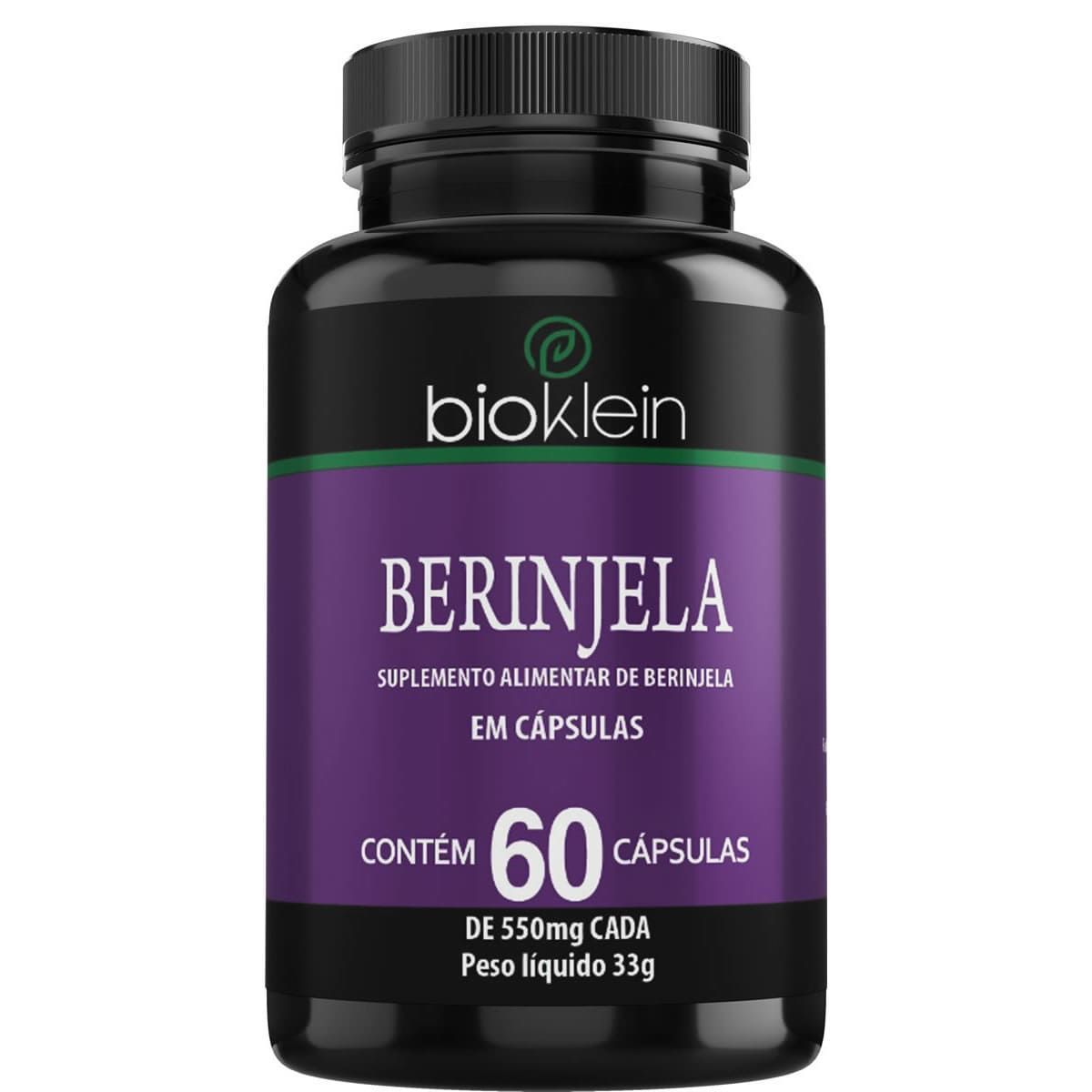 Berinjela - 60 C�psulas - Bioklein