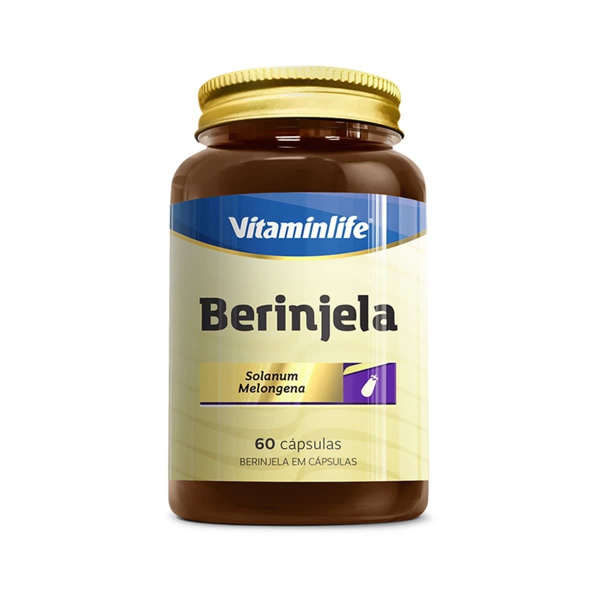 Berinjela em C�psulas - 60 C�psulas - VitaminLife
