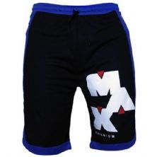 Bermuda Preta e Azul Tamanho M - Max Titanium