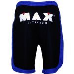 Bermuda Preta e Azul Tamanho M - Max Titanium