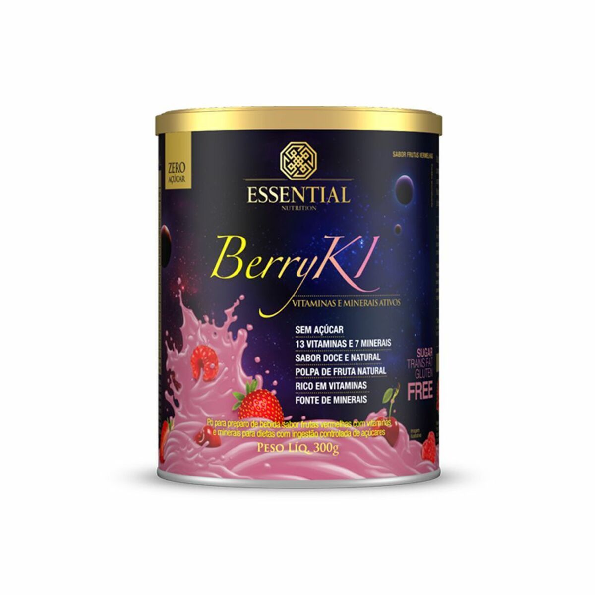 BerryKI  - 300g  Frutas Vermelhas - Essential Nutrition