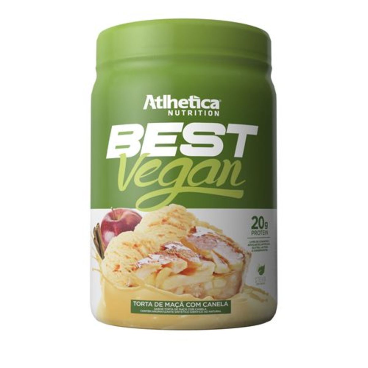 Best Vegan - 500g Torta de Ma�� com Canela - Atlhetica Nutrition