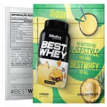 Best Whey - 1 Sach� de 35g - Abacaxi Frap� - Atlhetica Nutrition*** Data Venc. 12/09/2020