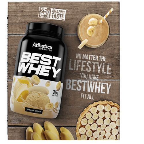 Best Whey - 1 sach�s 40g Banana Cream - Atlhetica Nutrition
