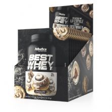 Best Whey - 15 Sach�s de 37g Cinnamon Roll - Atl�tica*** Data Venc. 08/08/2021