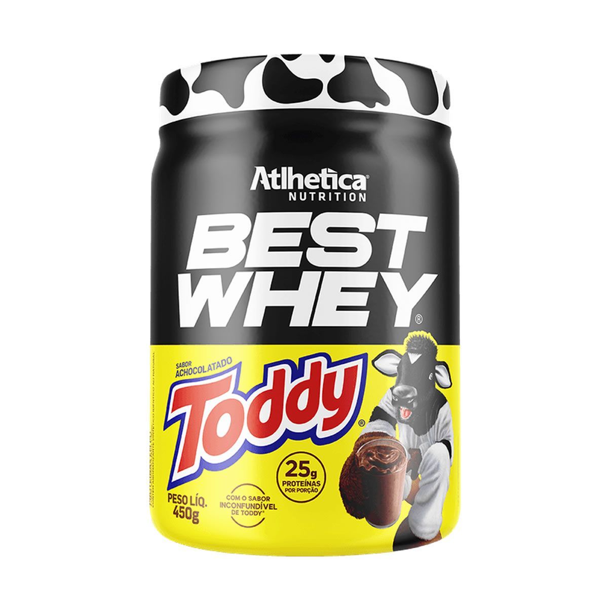 Best Whey - 450g Achocolatado Toddy - Atlhetica Nutrition