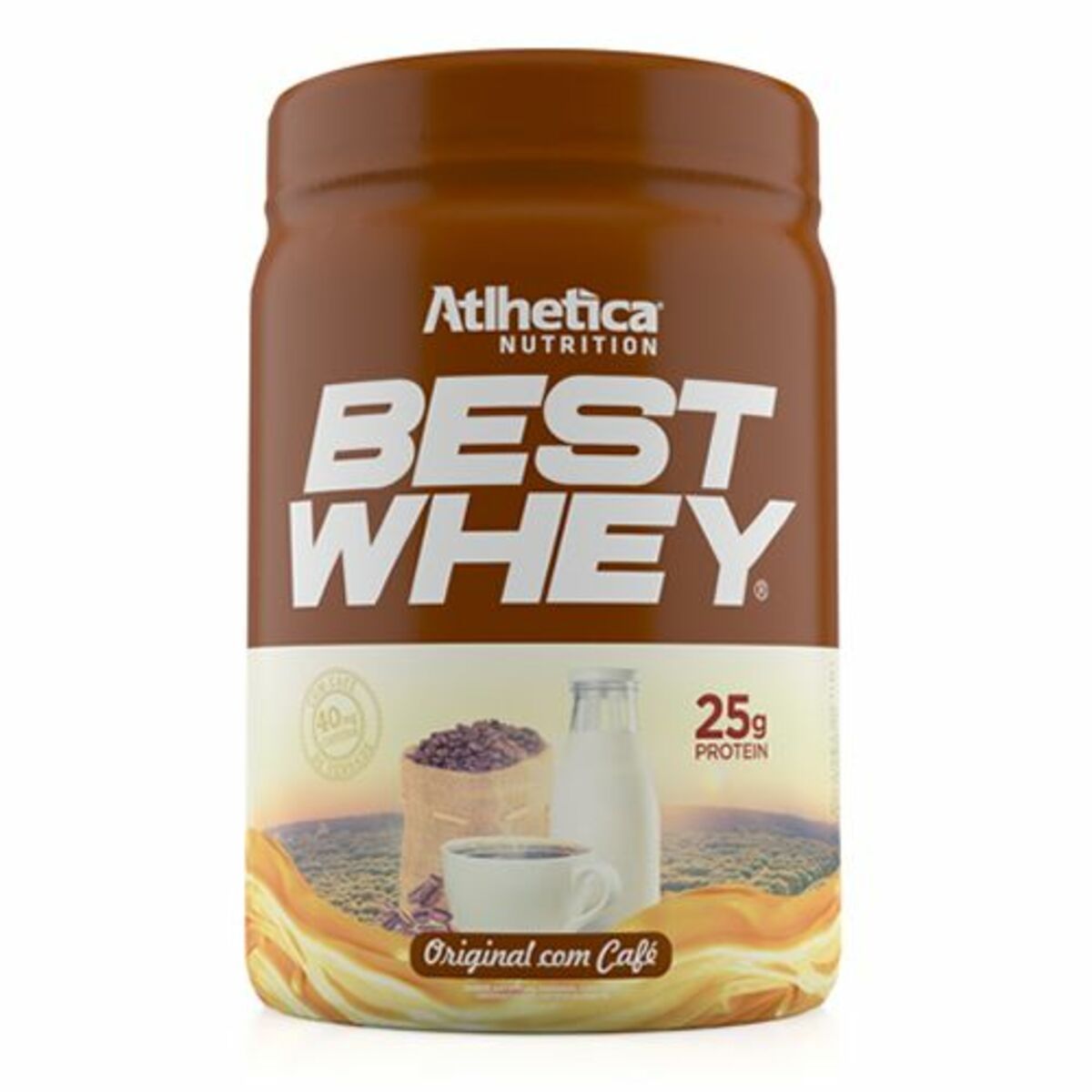 Best Whey - 450g Original com Caf� - Atlhetica Nutrition