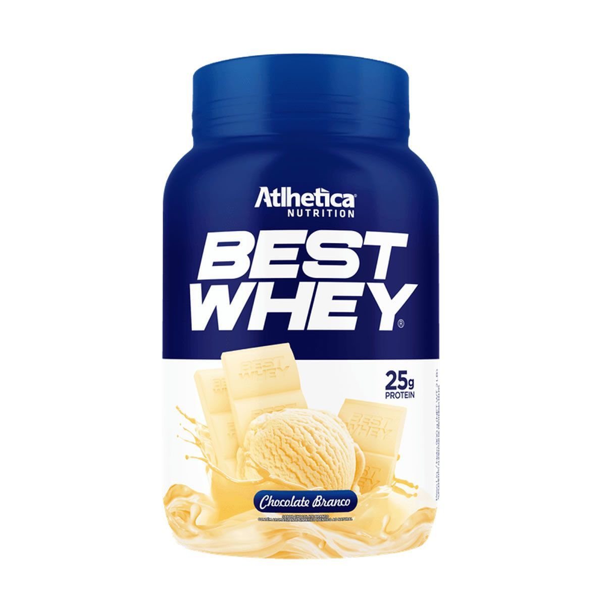 Best Whey - 900g Chocolate Branco - Atlhetica Nutrition