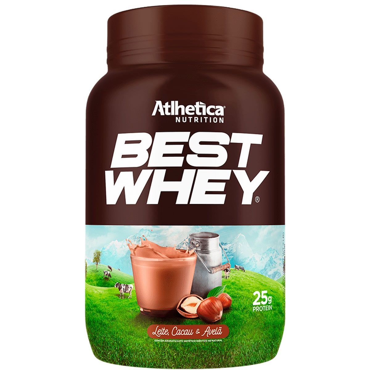 Best Whey - 900g Leite, Cacau e Avel� - Atlhetica Nutrition