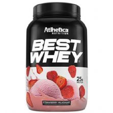 Best Whey - 900g Strawberry Milkshake - Atlhetica Nutrition **NETSHOES