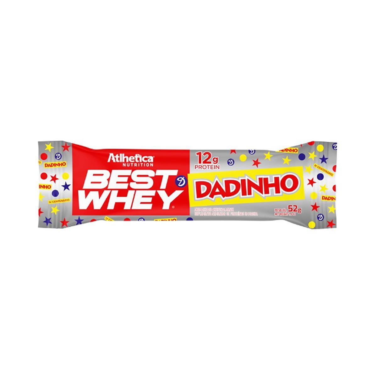 Best Whey Bar - 1 Barra 52g Dadinho - Atlhetica Nutrition