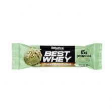 Best Whey Bar - 1 Barra 49g Pistache & Original - Atlhetica Nutrition